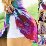 Women's Printed Running Fitness Fake Two Piece Trouser Skirt Shorts Short Sport Deportivo Mujer Шорты Женские New