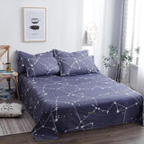 100%Cotton Bed Sheet Single Size Kids Bed Linen Pure Cotton