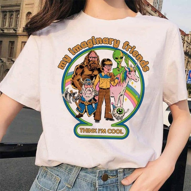 Scary Cartoon Women's Tee Shirt