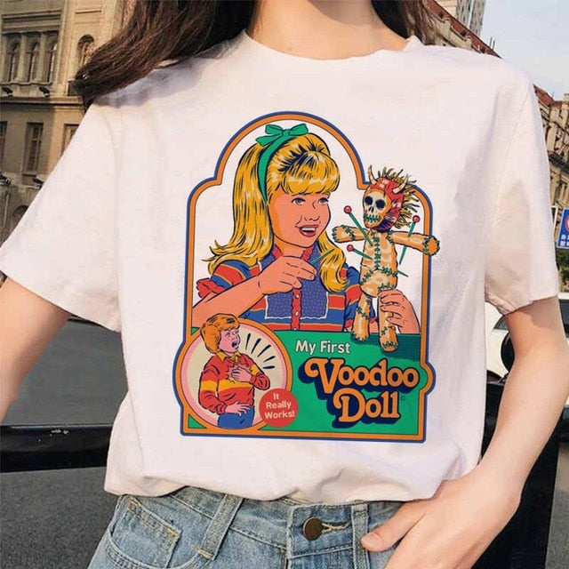 Scary Cartoon Women's Tee Shirt