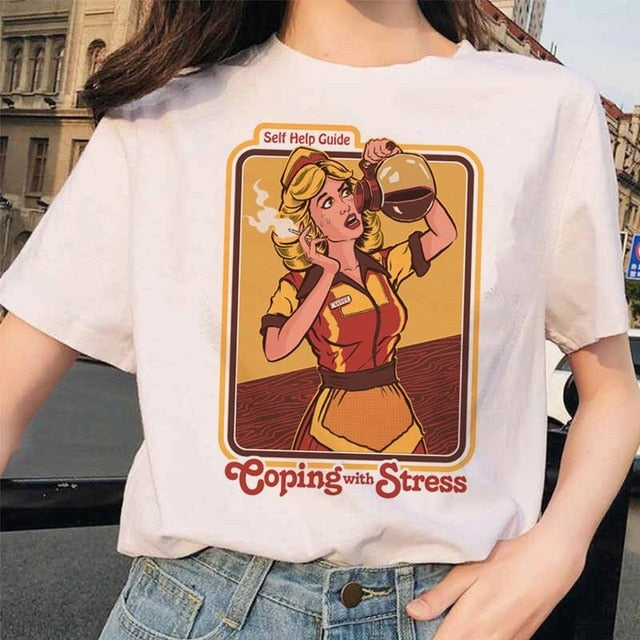 Scary Cartoon Women's Tee Shirt