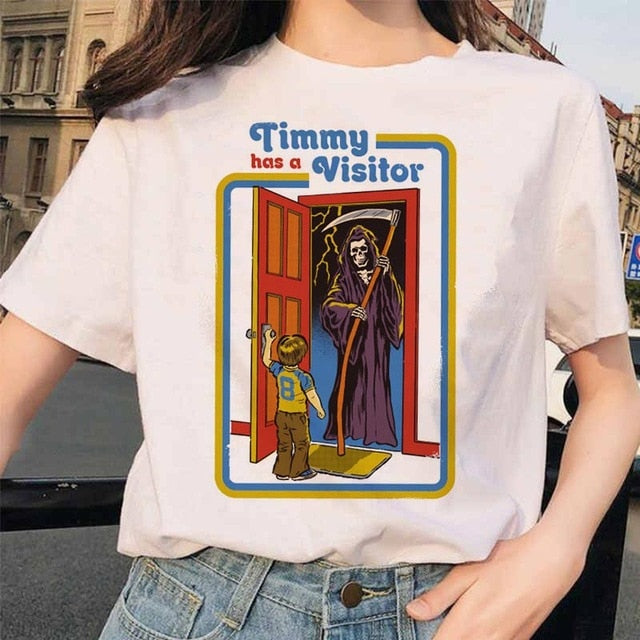 Scary Cartoon Women's Tee Shirt