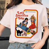 Scary Cartoon Women's Tee Shirt