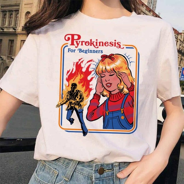 Scary Cartoon Women's Tee Shirt