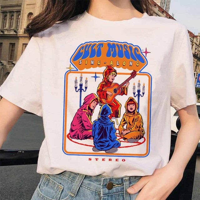 Scary Cartoon Women's Tee Shirt