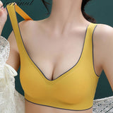 Latex Push Up Bra Seamless Bra