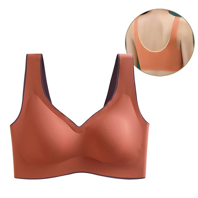 Latex Push Up Bra Seamless Bra