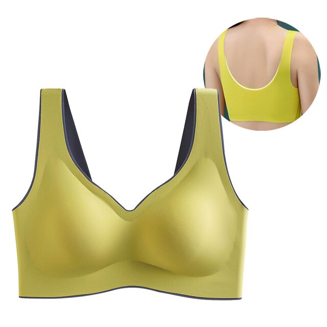 Latex Push Up Bra Seamless Bra