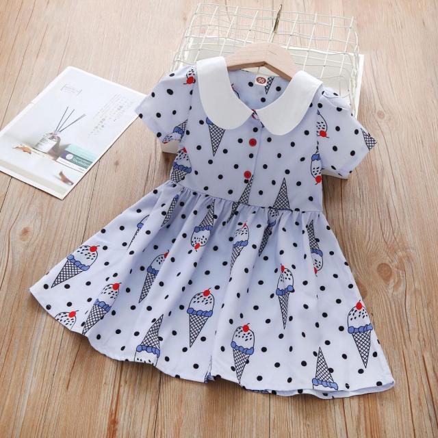 Vest Princess Dresses Baby Girls Sleeveless Unicorn