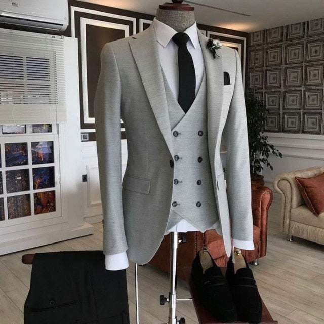 Homme Italian Prom Tuxedos Groomsmen Blazer For Wedding