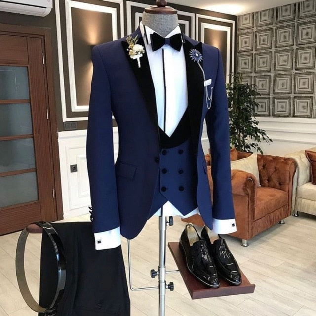 Homme Italian Prom Tuxedos Groomsmen Blazer For Wedding