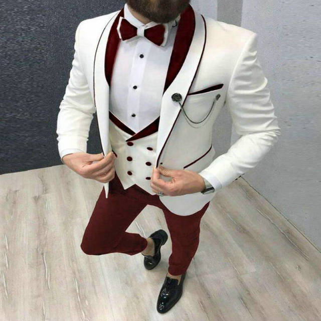 Homme Italian Prom Tuxedos Groomsmen Blazer For Wedding
