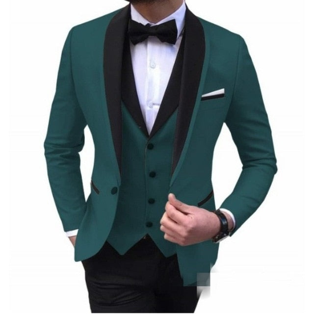 Homme Italian Prom Tuxedos Groomsmen Blazer For Wedding