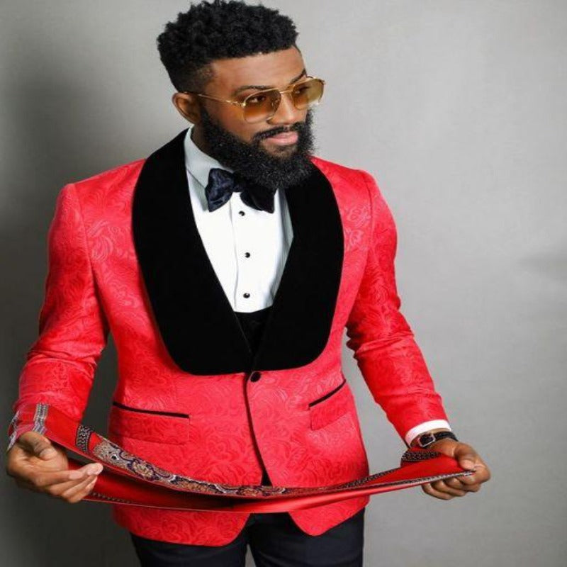 Homme Italian Prom Tuxedos Groomsmen Blazer For Wedding