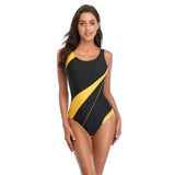 Swimsuit Closed Swimwear Push Up Beach Pool Bather