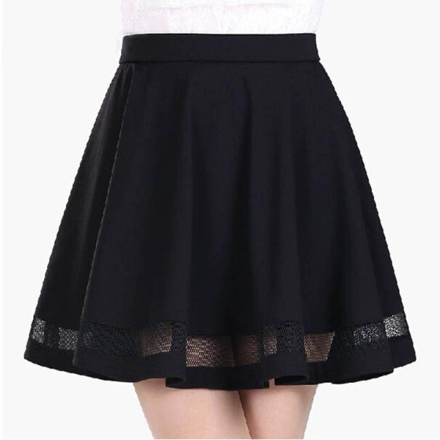 Fashion Women Skirt Kawaii Faldas Ladies Midi Skirt Sexy Skirts Womens Pleated Skirts Saias Korea Clothes Summer Tutu Femme