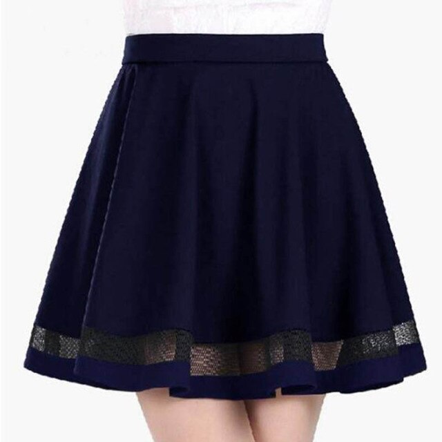 Fashion Women Skirt Kawaii Faldas Ladies Midi Skirt Sexy Skirts Womens Pleated Skirts Saias Korea Clothes Summer Tutu Femme
