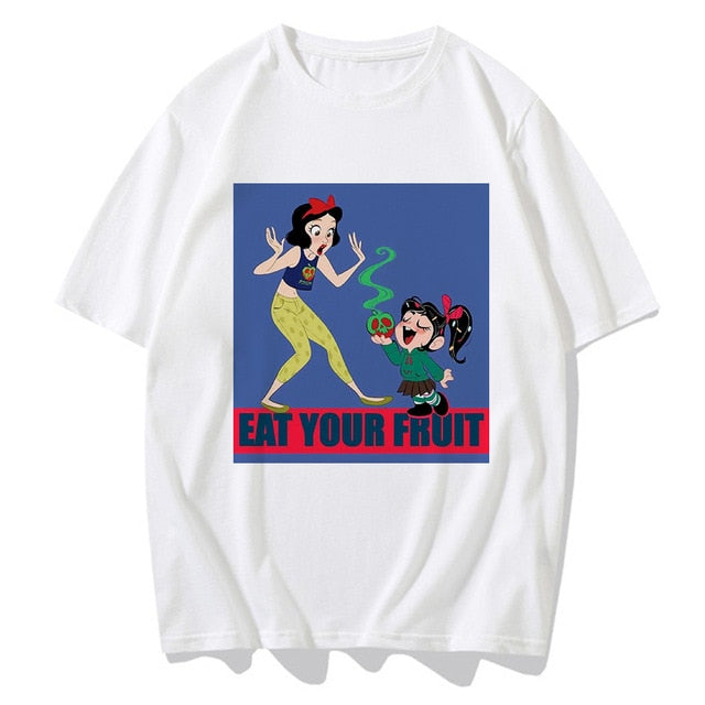 Cute Cartoon T Shirt Funny Princess