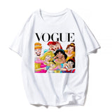 Cute Cartoon T Shirt Funny Princess