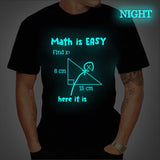 Math Is Easy Here Streetwear T-shirt