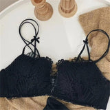 Comfortable Wireless Underwear Push Up And Lace Bras