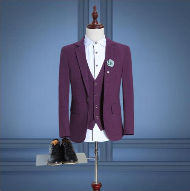 Slim Fit Groom Formal Man Suits
