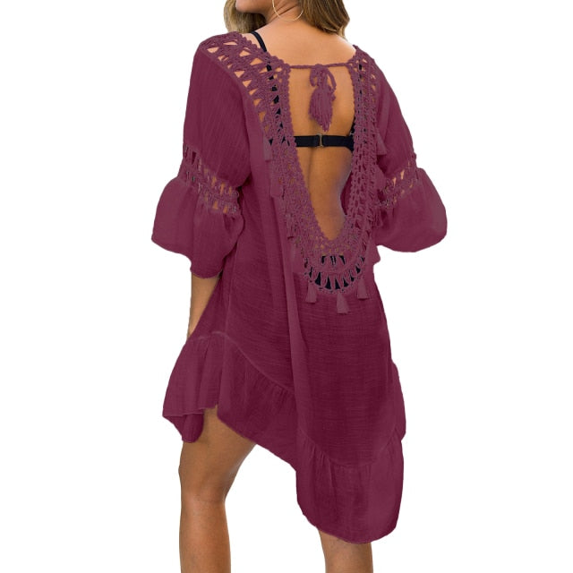Cover-ups Swimsuit Cover Up Ups Beachwear Bathing