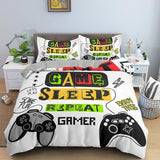 2/3 Pcs Gamer Duvet Cover Set Comforter