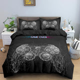 2/3 Pcs Gamer Duvet Cover Set Comforter