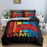 2/3 Pcs Gamer Duvet Cover Set Comforter
