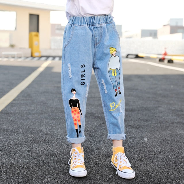 Jeans for Girls Teenage Children