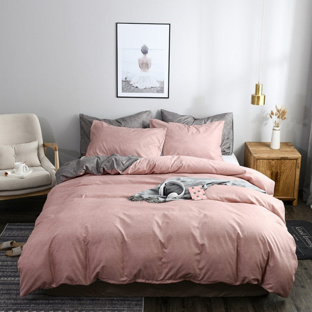 Home Comforter Bedding 3pcs Duvet Cover Set
