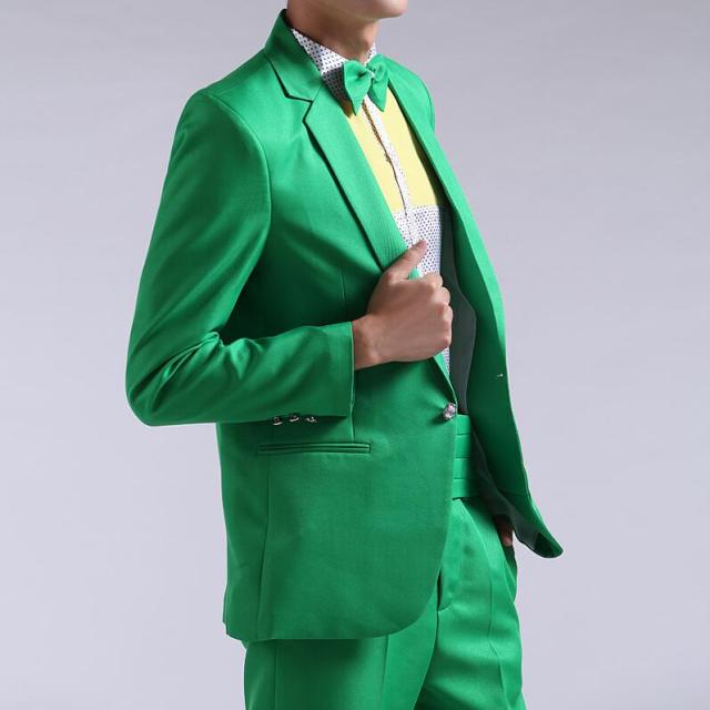 Long-Sleeved Pants Hosted Theatrical Tuxedos