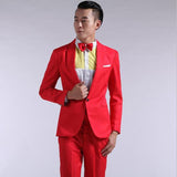 Long-Sleeved Pants Hosted Theatrical Tuxedos