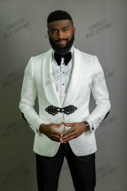Terno 3 Pieces Custom Made Classic Suits