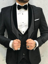 Terno 3 Pieces Custom Made Classic Suits