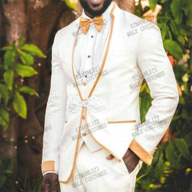 Terno 3 Pieces Custom Made Classic Suits