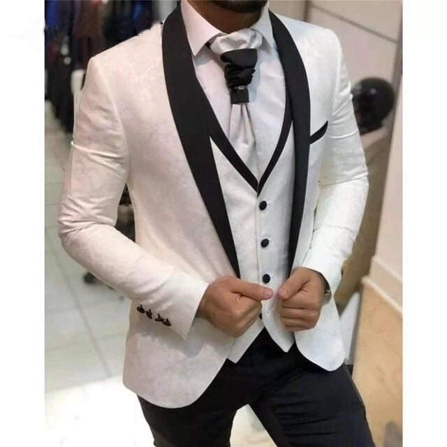 Terno 3 Pieces Custom Made Classic Suits