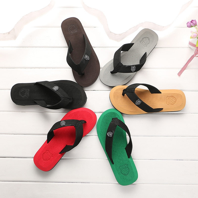 Men Flip Flops Non-slip Beach Sandals