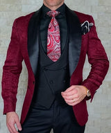 Italian Design Custom Made Black Smoking Tuxedo