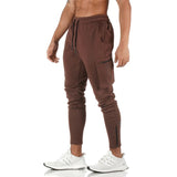 Casual Fashion Cotton  Skinny Zipper Design Workout Pant