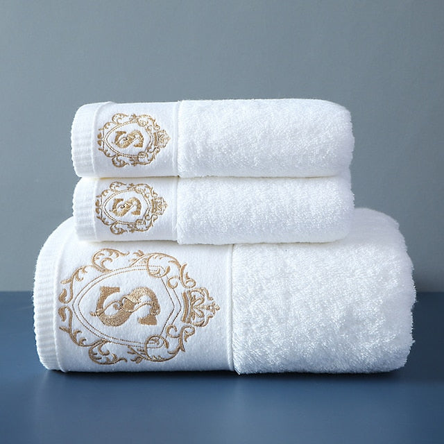 100% Cotton Luxury Soft Towels Sets
