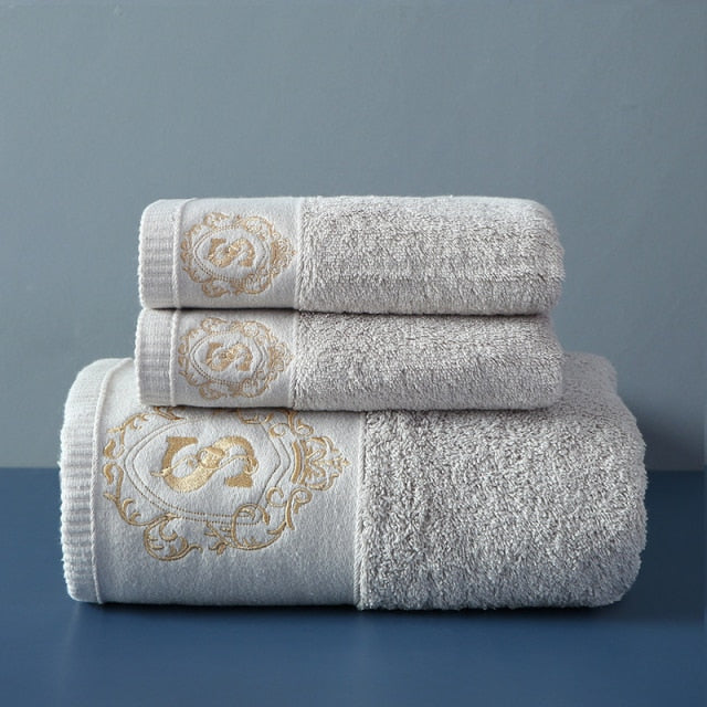 100% Cotton Luxury Soft Towels Sets