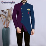 Gwenhwyfar Formal Wedding Tuxedo for Gentleman Prom Suits Slim Fit 2 Piece Boyfriend Men Fashion Set Blazer with Pants Custom