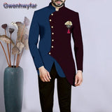 Gwenhwyfar Formal Wedding Tuxedo for Gentleman Prom Suits Slim Fit 2 Piece Boyfriend Men Fashion Set Blazer with Pants Custom