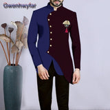 Gwenhwyfar Formal Wedding Tuxedo for Gentleman Prom Suits Slim Fit 2 Piece Boyfriend Men Fashion Set Blazer with Pants Custom