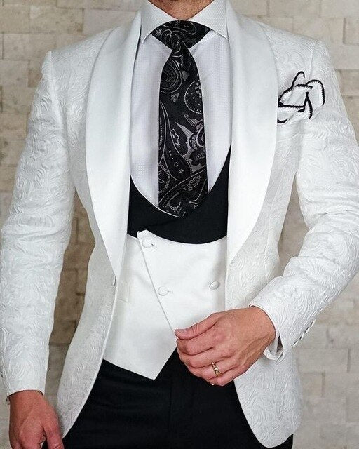 Italian Design Custom Made Black Smoking Tuxedo