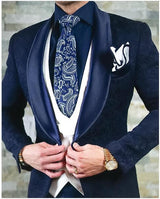 Italian Design Custom Made Black Smoking Tuxedo