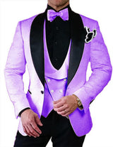 Italian Design Custom Made Black Smoking Tuxedo