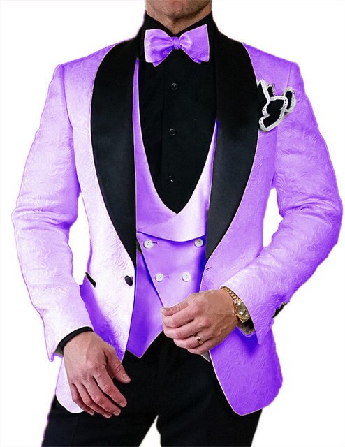 Italian Design Custom Made Black Smoking Tuxedo